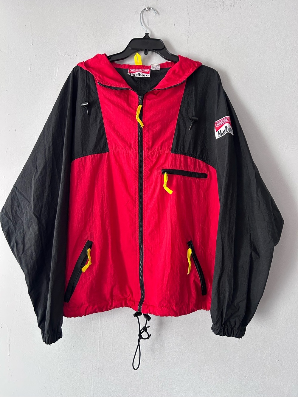 Vintage 90s Marlboro Adventure Team Windbreaker Jacket